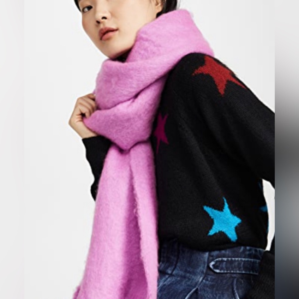 NEW REBECCA MINKOFF PUNCH 670 WOVEN BLANKET SCARF